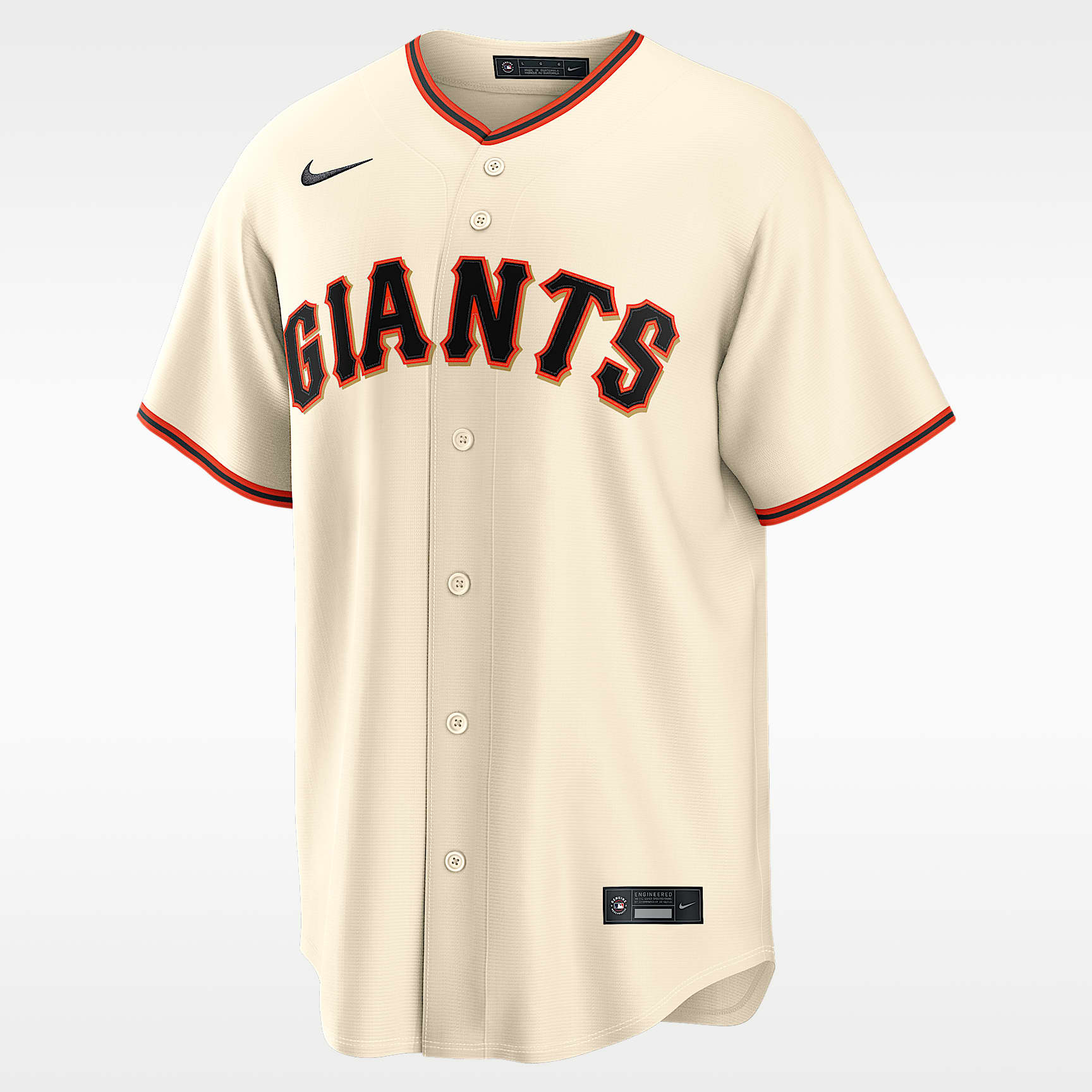 San Francisco Giants Men's Nike MLB Replica Jersey. Nike.com